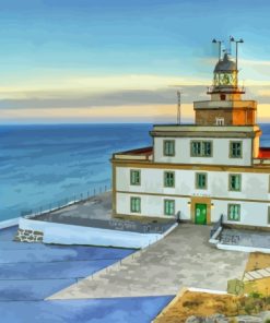 Cape Finisterre Lighthouse Diamond Painting