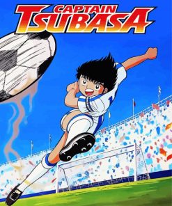 Captain Tsubasa Manga Diamond Painting