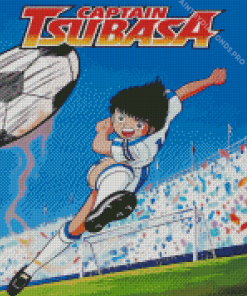 Captain Tsubasa Manga Diamond Painting