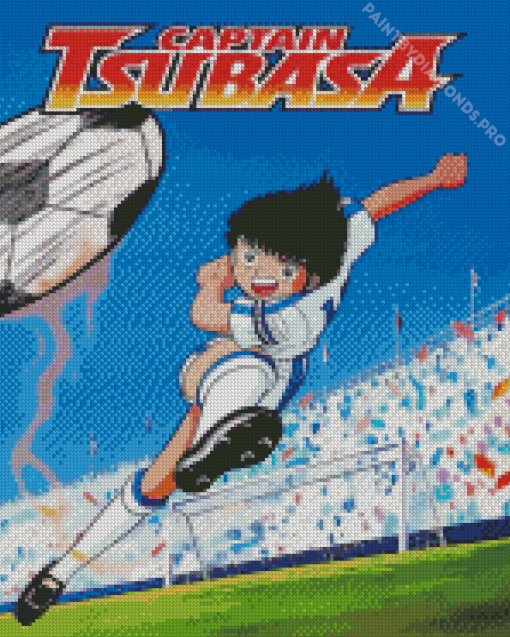 Captain Tsubasa Manga Diamond Painting