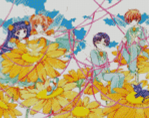 Cardcaptor Sakura Characters Diamond Painting