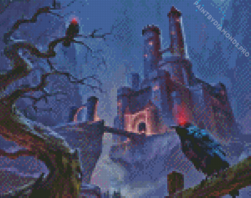 Castle Ravenloft Diamond Painting