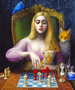 Chie Yoshii Chess Diamond Painting