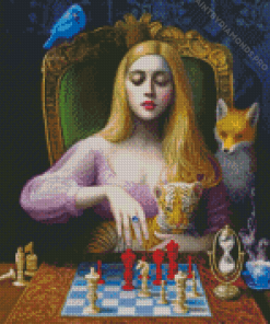 Chie Yoshii Chess Diamond Painting