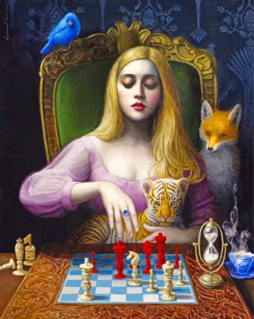 Chie Yoshii Chess Diamond Painting