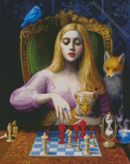 Chie Yoshii Chess Diamond Painting