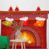 Christmas Fireplace Diamond Painting