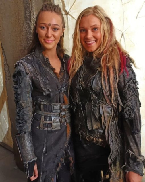 Clarke And Lexa Diamond Painting