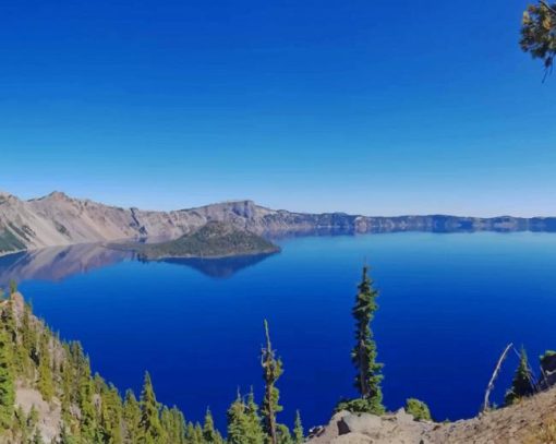 Crater Lake Diamond Painting