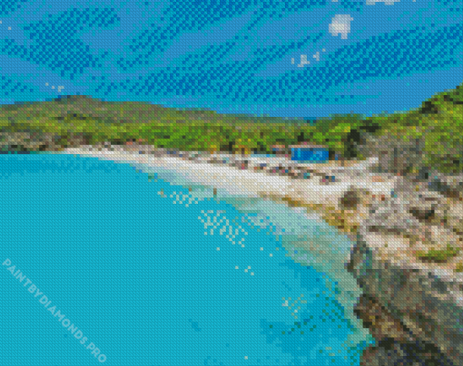 Curacao Beach Diamond Painting