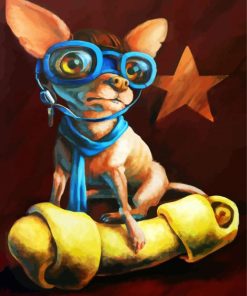 Cute Dog Diamond Painting