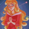 Cute Princess Aurora Diamond Painting