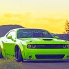 Dodge Challenger Car Diamond Painting