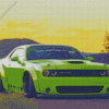 Dodge Challenger Car Diamond Painting