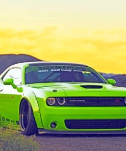 Dodge Challenger Car Diamond Painting