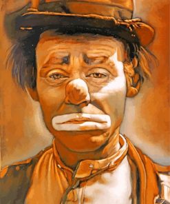 Emmett Kelly Hobo Diamond Painting