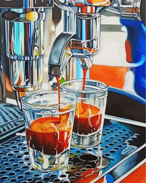 Espresso Diamond Painting