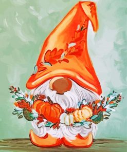 Fall Gnome Diamond Painting