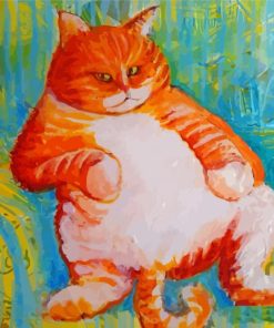 Fat Cat Art Diamond Painting