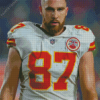 Footballer Travis Kelce Diamond Painting