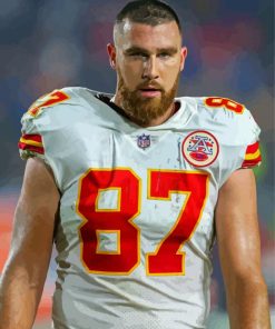 Footballer Travis Kelce Diamond Painting