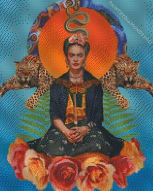 Frida Kahlo Collage Diamond Painting