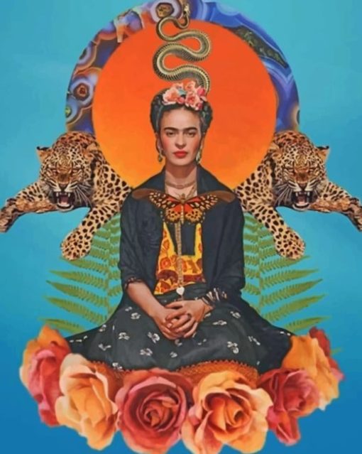 Frida Kahlo Collage Diamond Painting