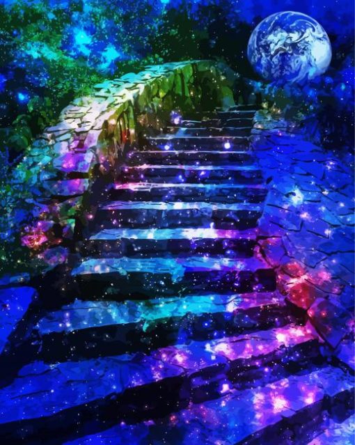 Galaxy Sparkle Path Diamond Painting