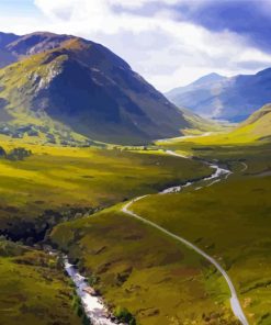 Glencoe Scotland Diamond Painting