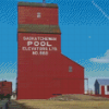 Grain Elevators Diamond Painting