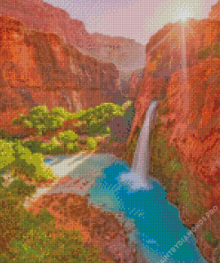 Havasu Falls Diamond Painting