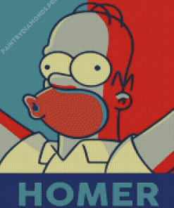 Homer Diamond Painting