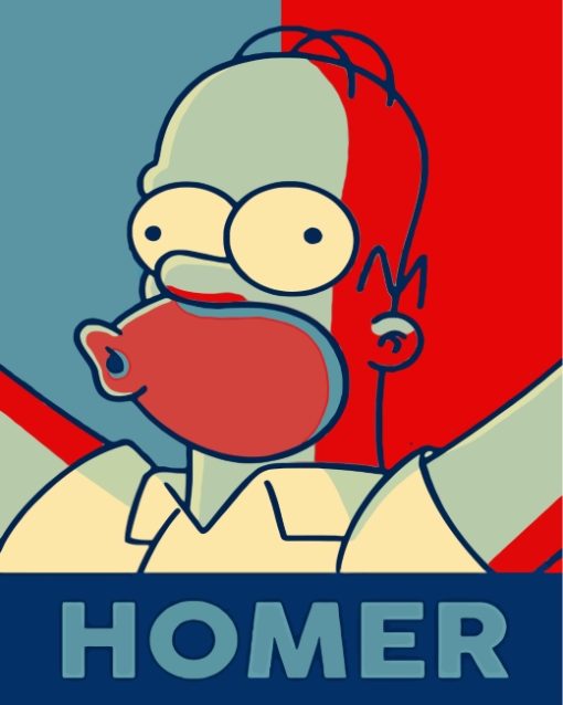 Homer Diamond Painting