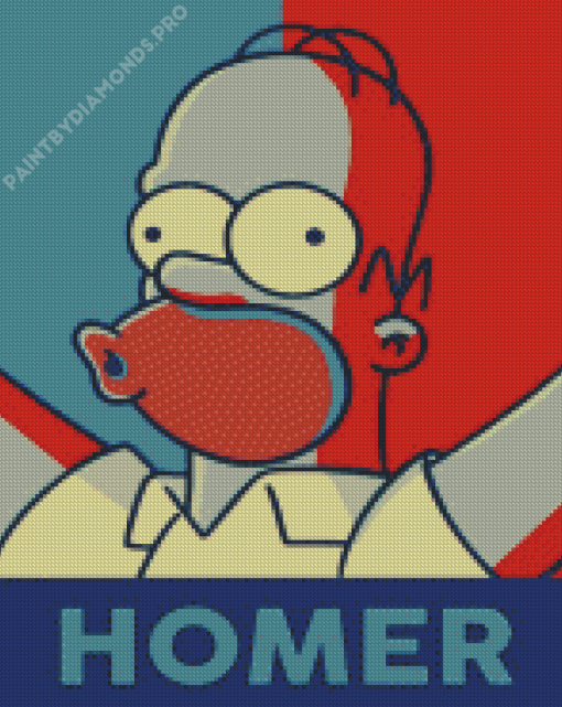 Homer Diamond Painting