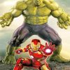 Hulk And Iron Man Diamond Painting