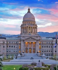 Idaho State Capitol Diamond Painting