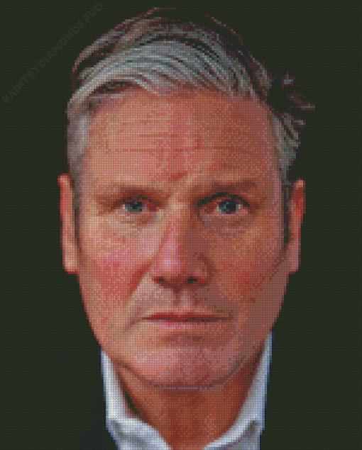 Keir Starmer Politician Diamond Painting