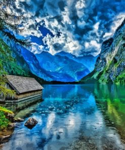 Koenigssee Landscape Diamond Painting