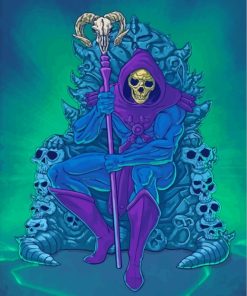 Master Of The Universe Skeletor Diamond Painting