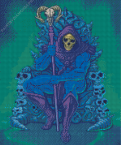 Master Of The Universe Skeletor Diamond Painting