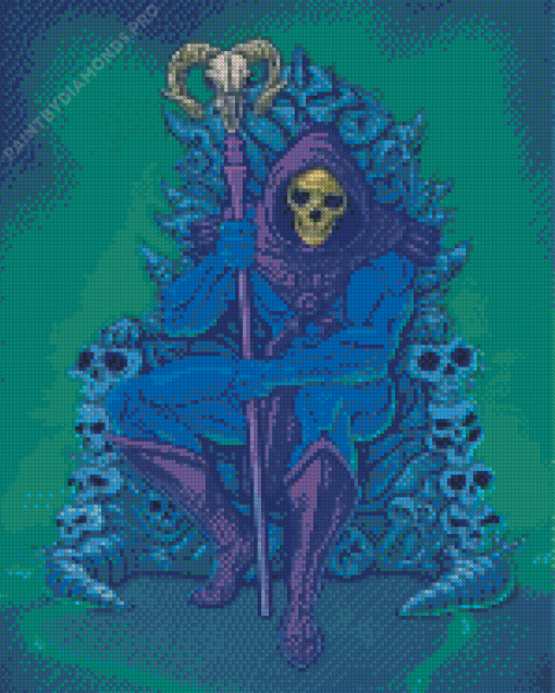 Master Of The Universe Skeletor Diamond Painting