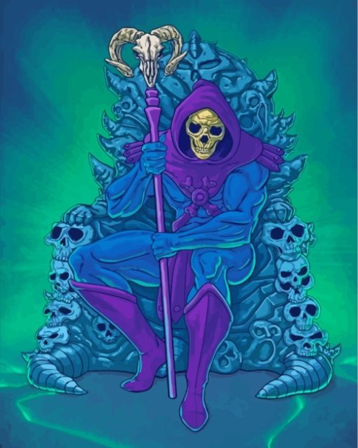 Master Of The Universe Skeletor Diamond Painting