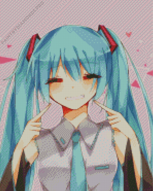 Miku Hatsune Diamond Painting