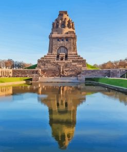 Monument To The Battle Of Nations Diamond Painting