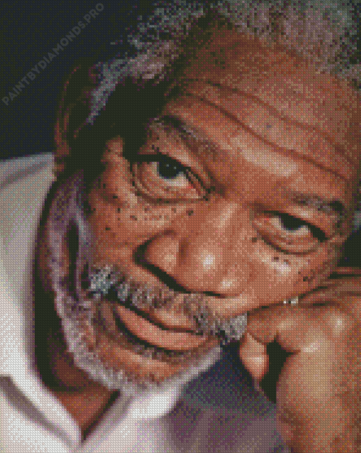 Morgan Freeman Celebrity Diamond Painting