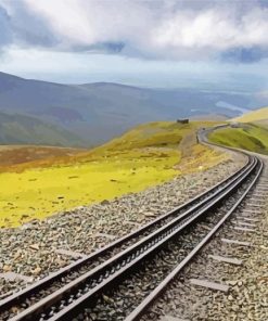 Mount Snowdon Wales Diamond Painting