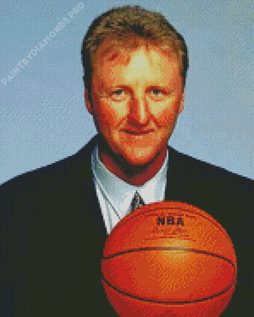 Old Larry Bird Diamond Painting