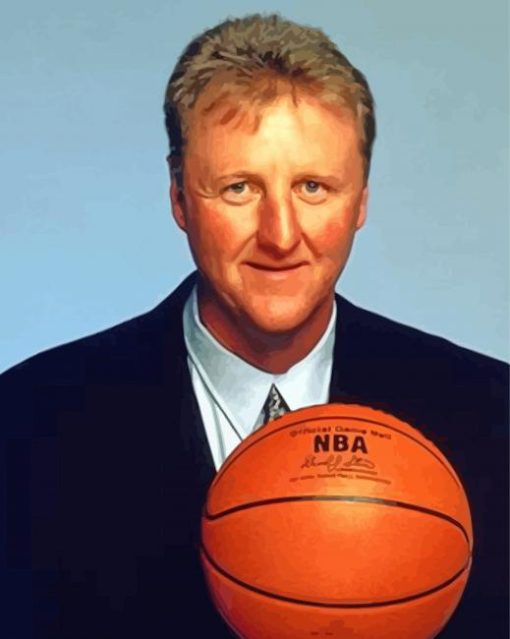 Old Larry Bird Diamond Painting