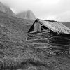 Black And White Barns Diamond Painting