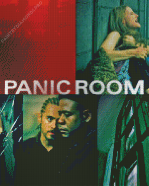 Panic Room Poster Diamond Painting